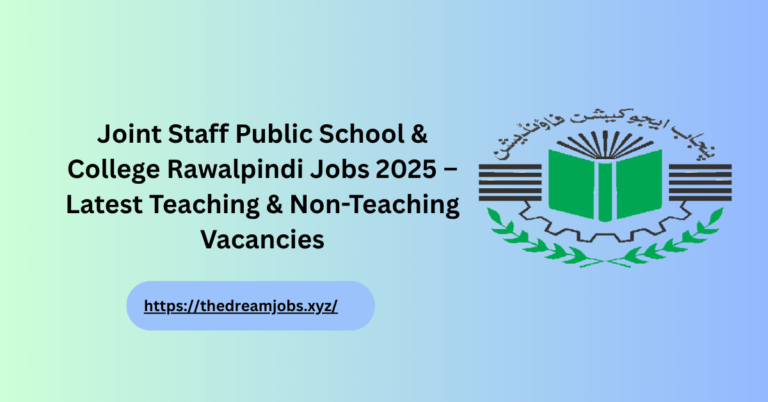 College Rawalpindi Jobs 2025