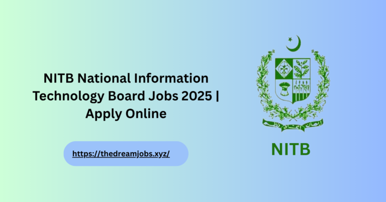 National Information Technology Board Jobs 2025