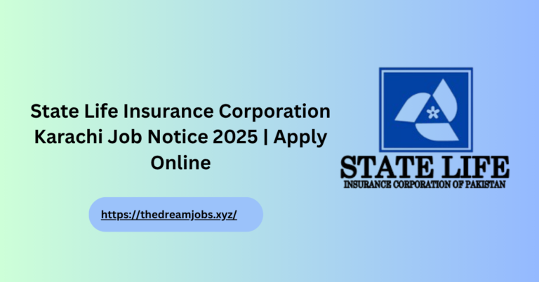 Karachi Job Notice 2025