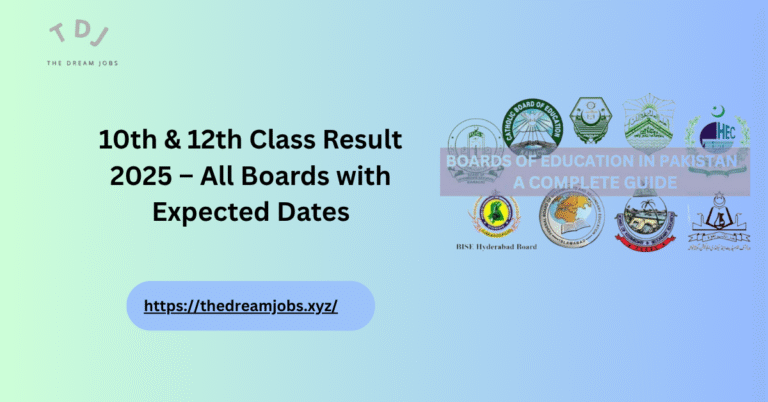 10th & 12th Class Result 2025