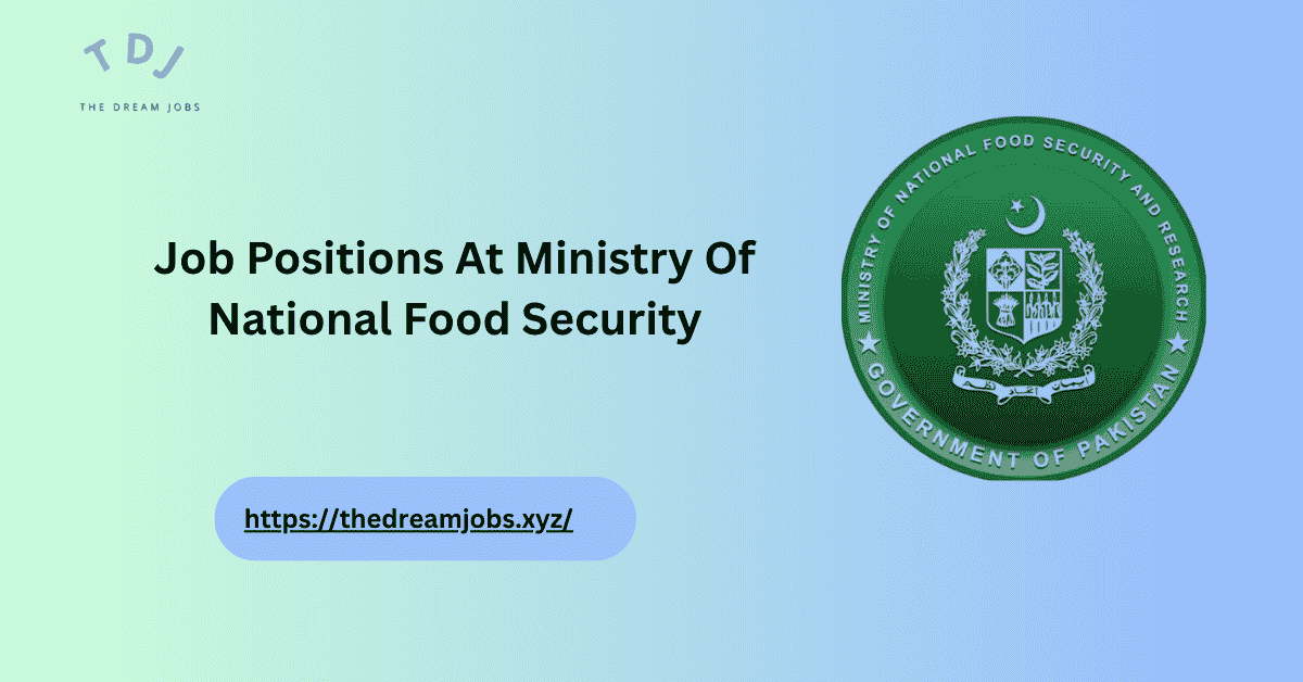 Ministry Of National Food Security