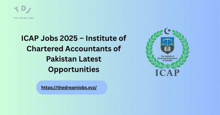 ICAP Jobs 2025