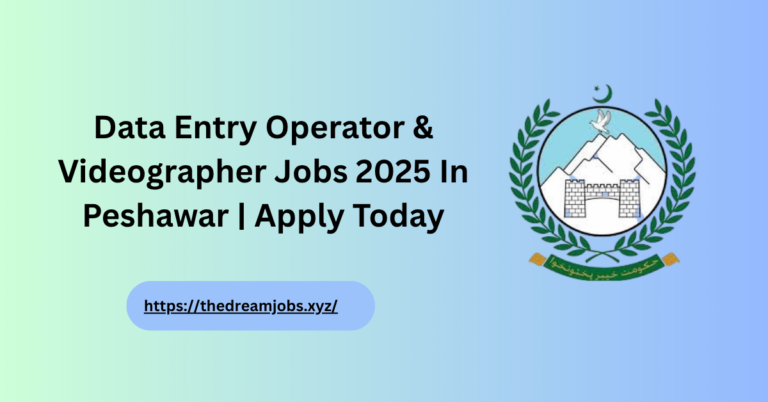 Jobs 2025 In Peshawar