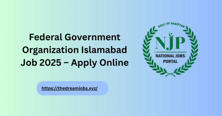 Federal Government Organization