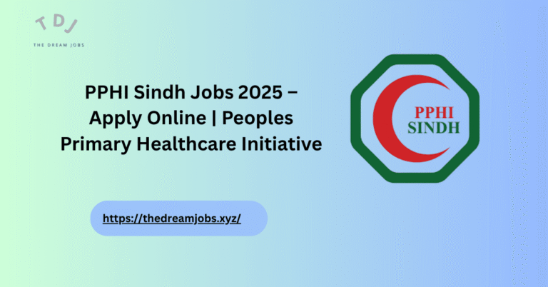 PPHI Sindh Jobs 2025