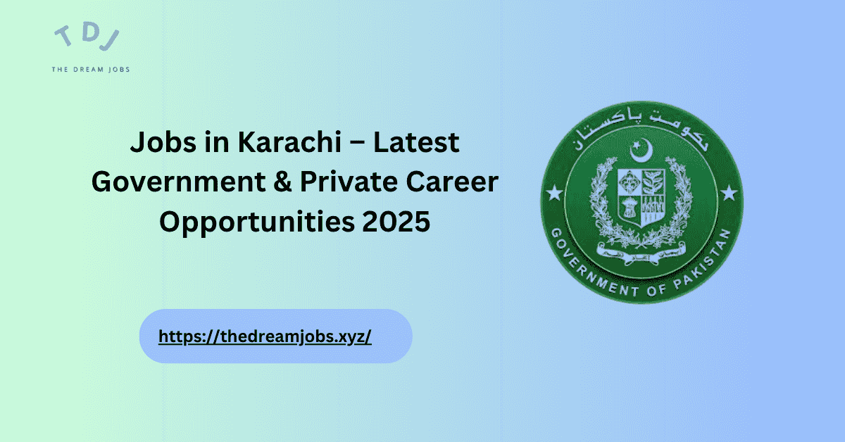 Jobs in Karachi