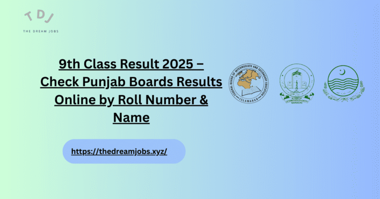 9th Class Result 2025