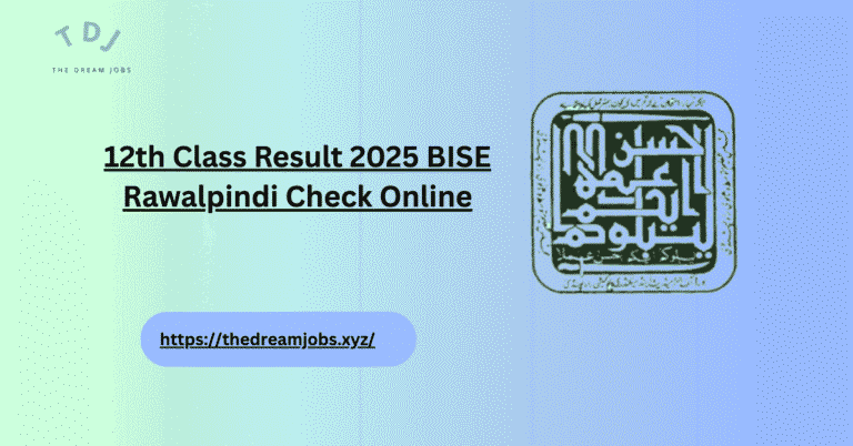 12th Class Result 2025 BISE Rawalpindi